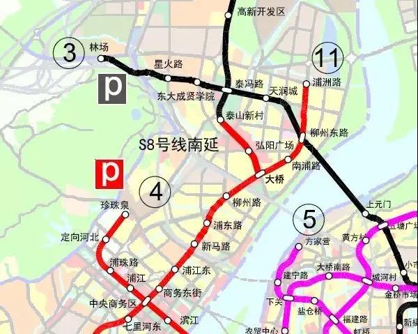 南京地铁s8号线路图图片